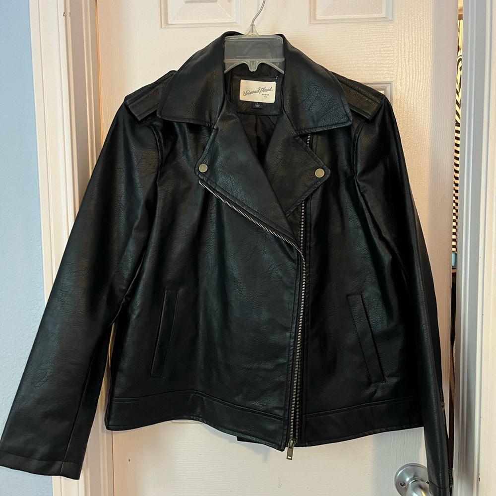 Universal Thread Vegan Leather Moto Jacket